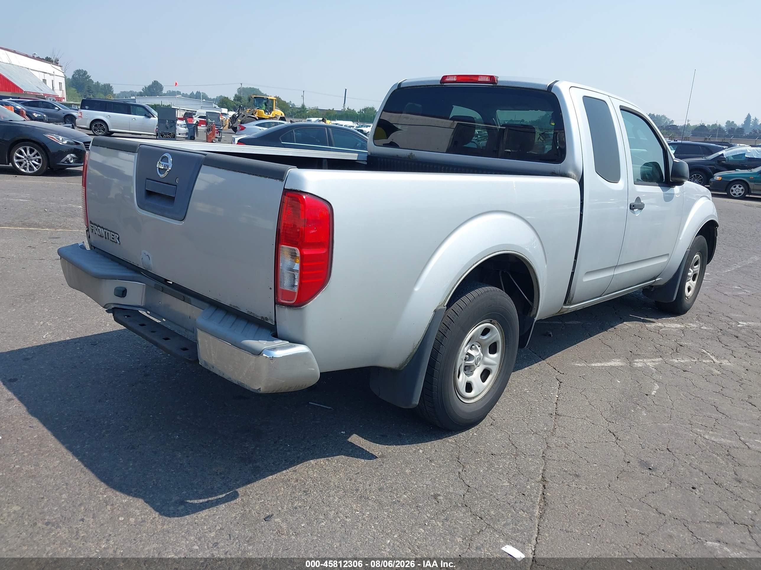 2011 Nissan Frontier S Silver vin: 1N6BD0CT0BC410119