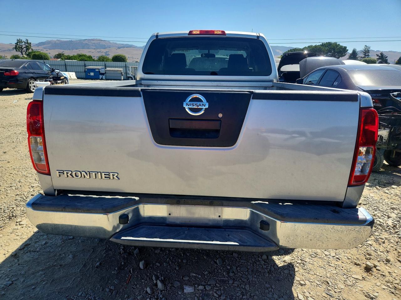 2011 Nissan Frontier S Silver vin: 1N6BD0CT0BC418267