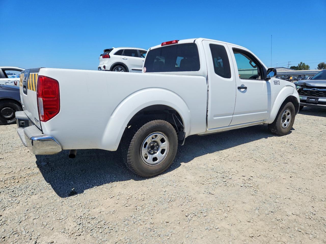2012 Nissan Frontier S White vin: 1N6BD0CT0CC457507