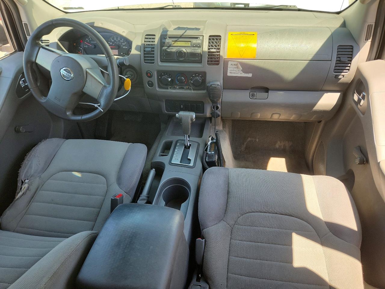 2012 Nissan Frontier S White vin: 1N6BD0CT0CC457507