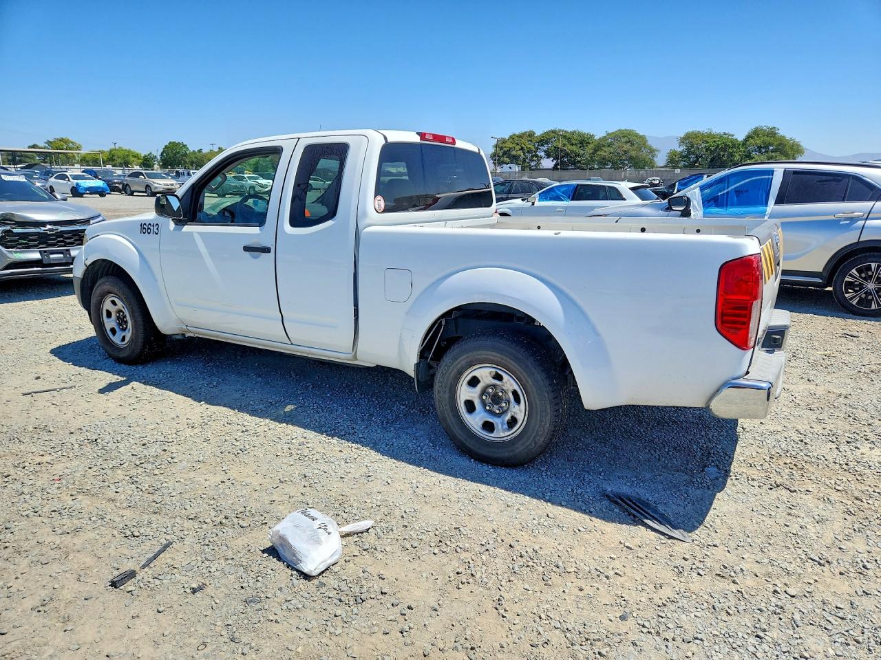 2012 Nissan Frontier S White vin: 1N6BD0CT0CC457507