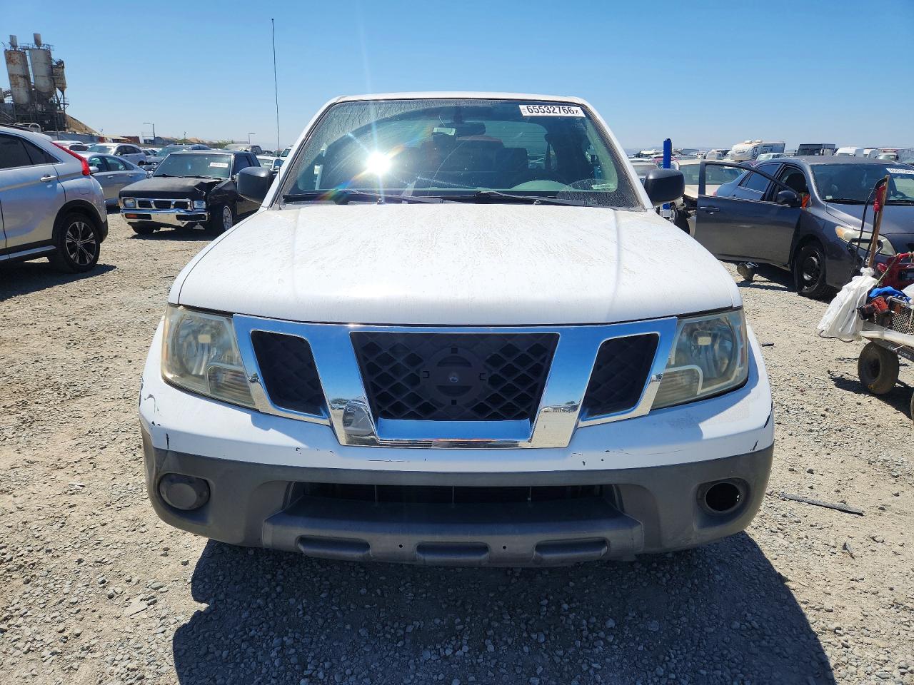 2012 Nissan Frontier S White vin: 1N6BD0CT0CC457507