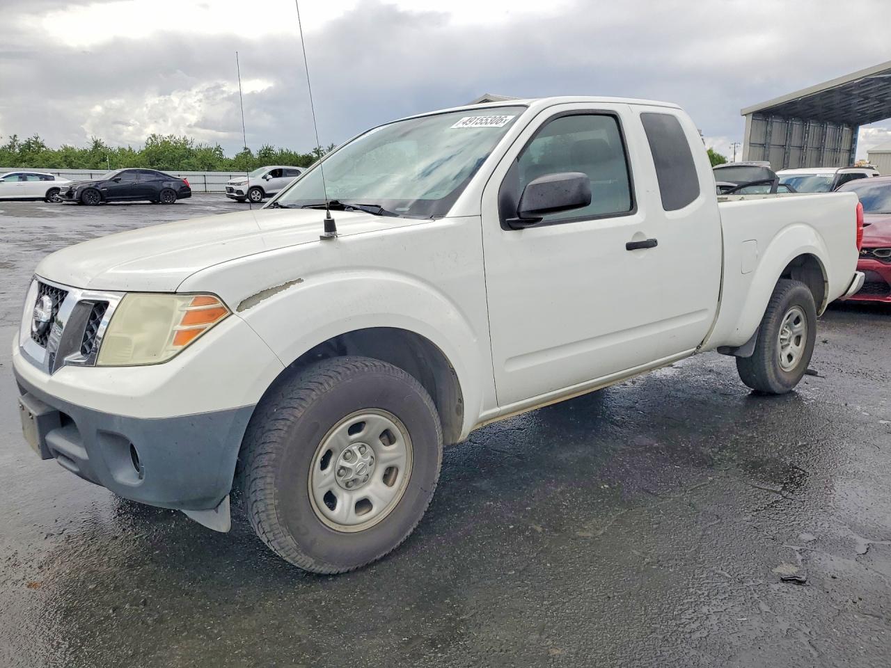 2013 Nissan Frontier S White vin: 1N6BD0CT0DN720049