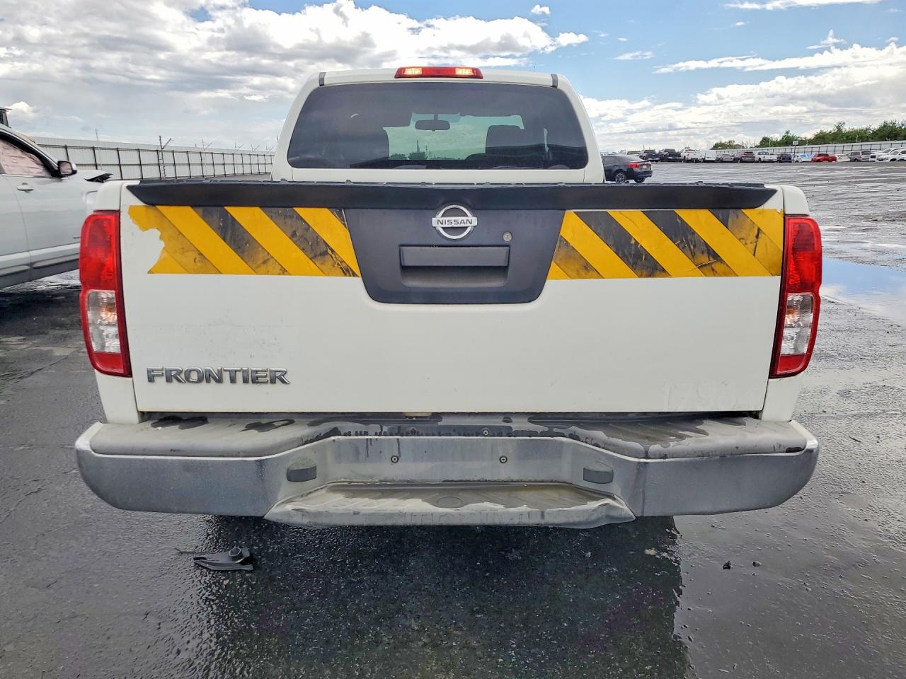 2013 Nissan Frontier S White vin: 1N6BD0CT0DN720049