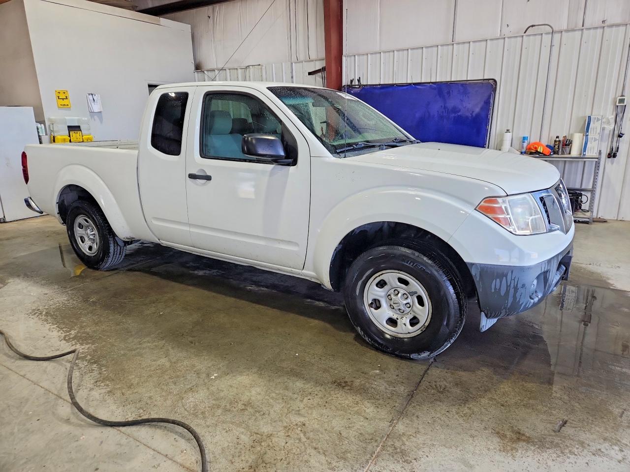 2013 Nissan Frontier S White vin: 1N6BD0CT0DN724621