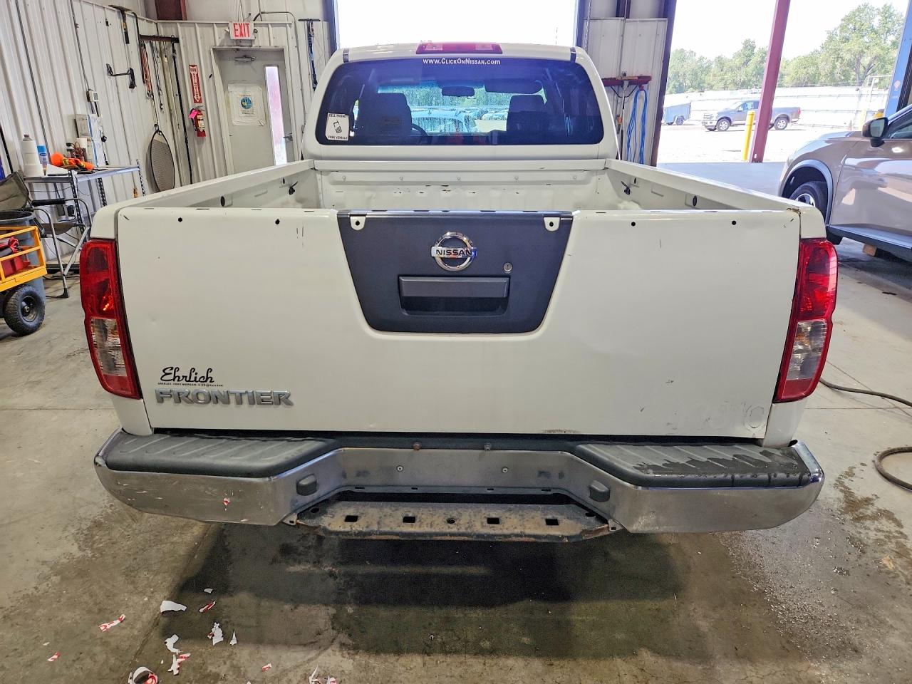 2013 Nissan Frontier S White vin: 1N6BD0CT0DN724621