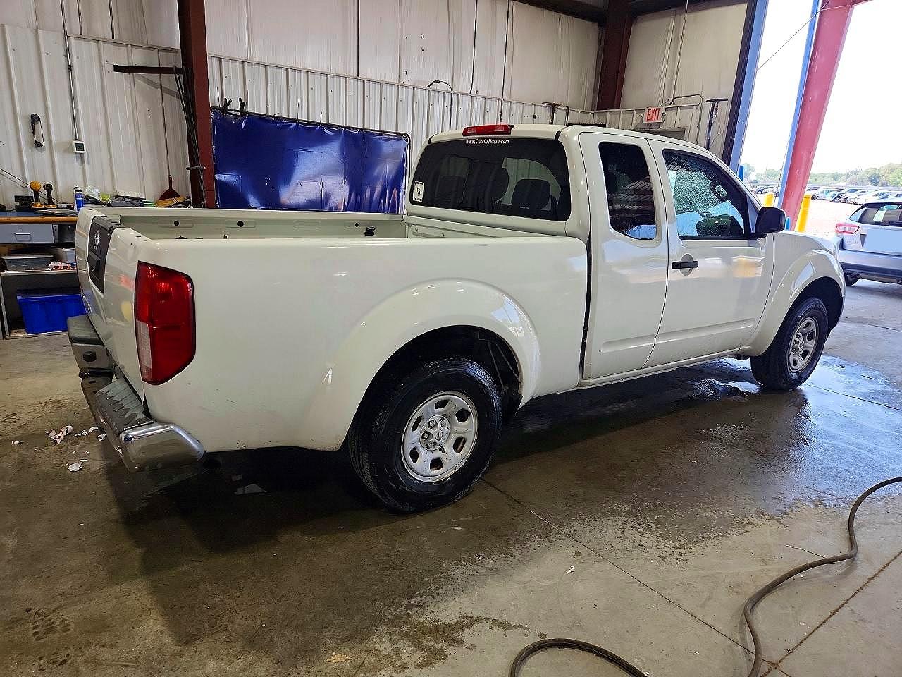 2013 Nissan Frontier S White vin: 1N6BD0CT0DN724621