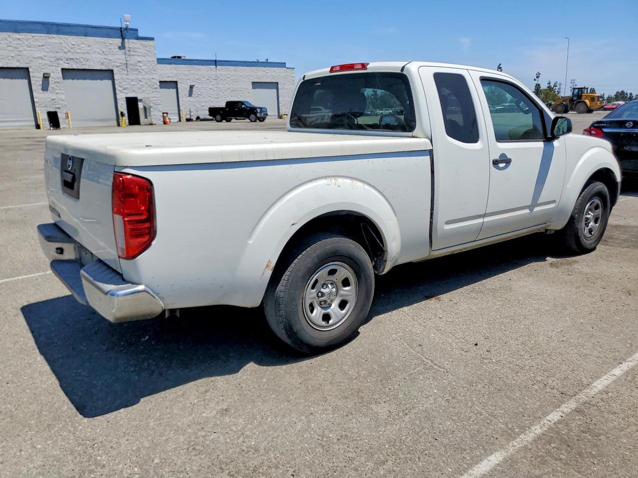 2013 Niss Frontier White vin: 1N6BD0CT0DN730502