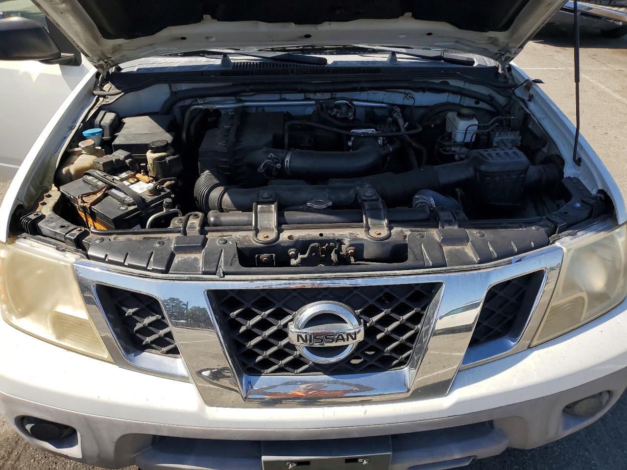 2013 Nissan Frontier S White vin: 1N6BD0CT0DN732928