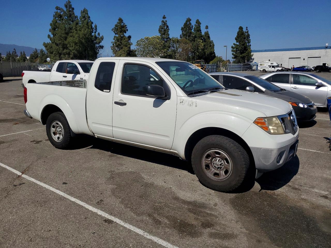 2013 Nissan Frontier S White vin: 1N6BD0CT0DN732928