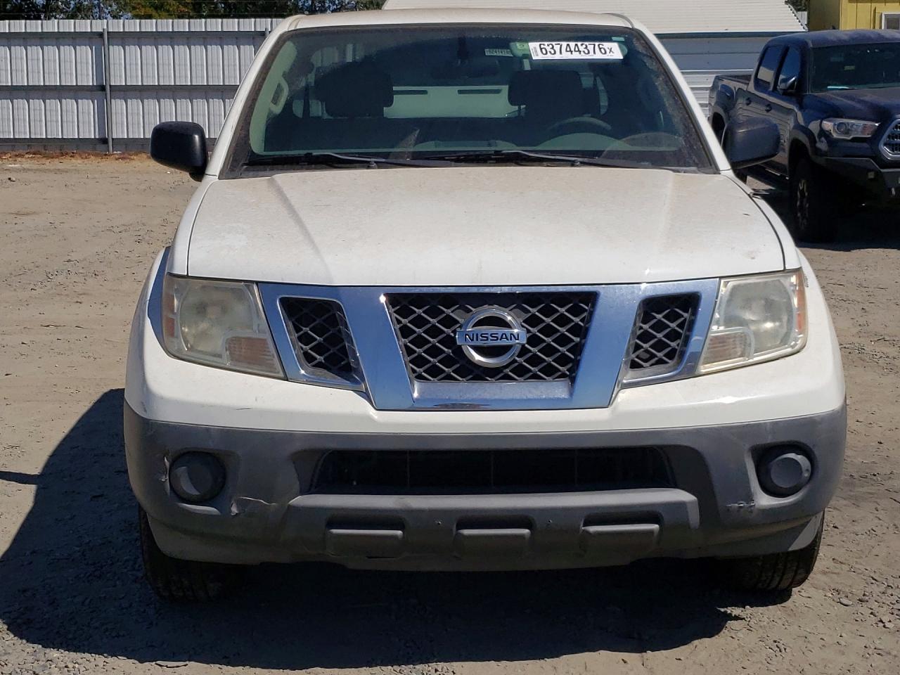 2014 Nissan Frontier S White vin: 1N6BD0CT0EN708792