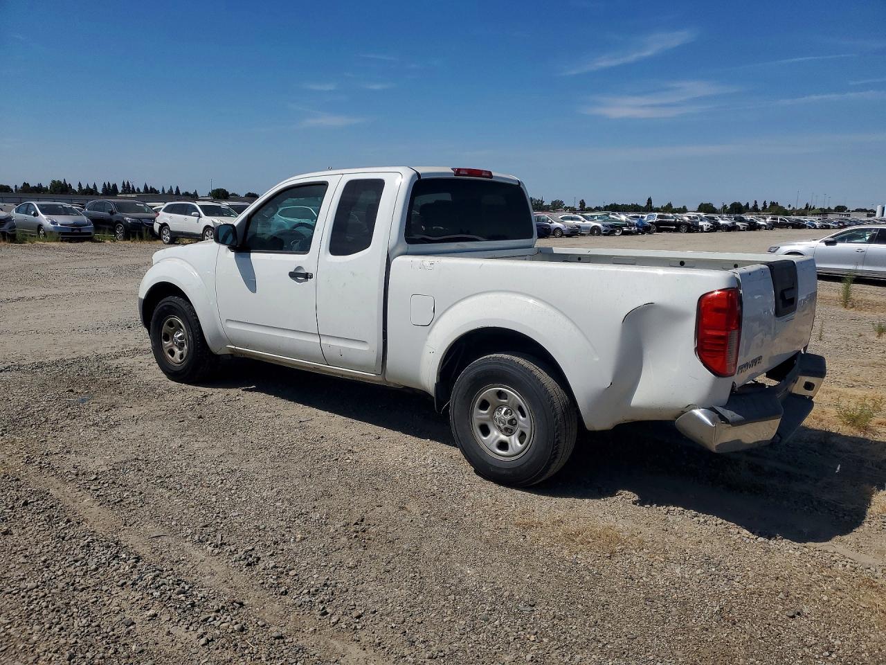 2014 Nissan Frontier S White vin: 1N6BD0CT0EN708792