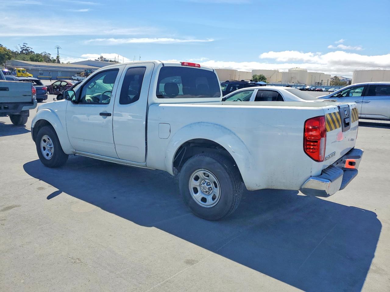 2014 Nissan Frontier S White vin: 1N6BD0CT0EN721803