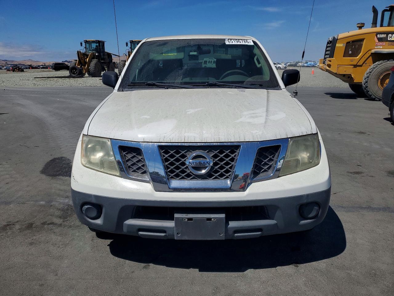 2014 Nissan Frontier S White vin: 1N6BD0CT0EN721803