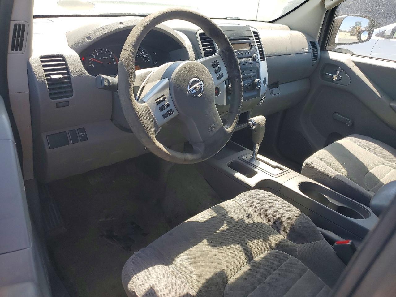 2014 Nissan Frontier S White vin: 1N6BD0CT0EN721803
