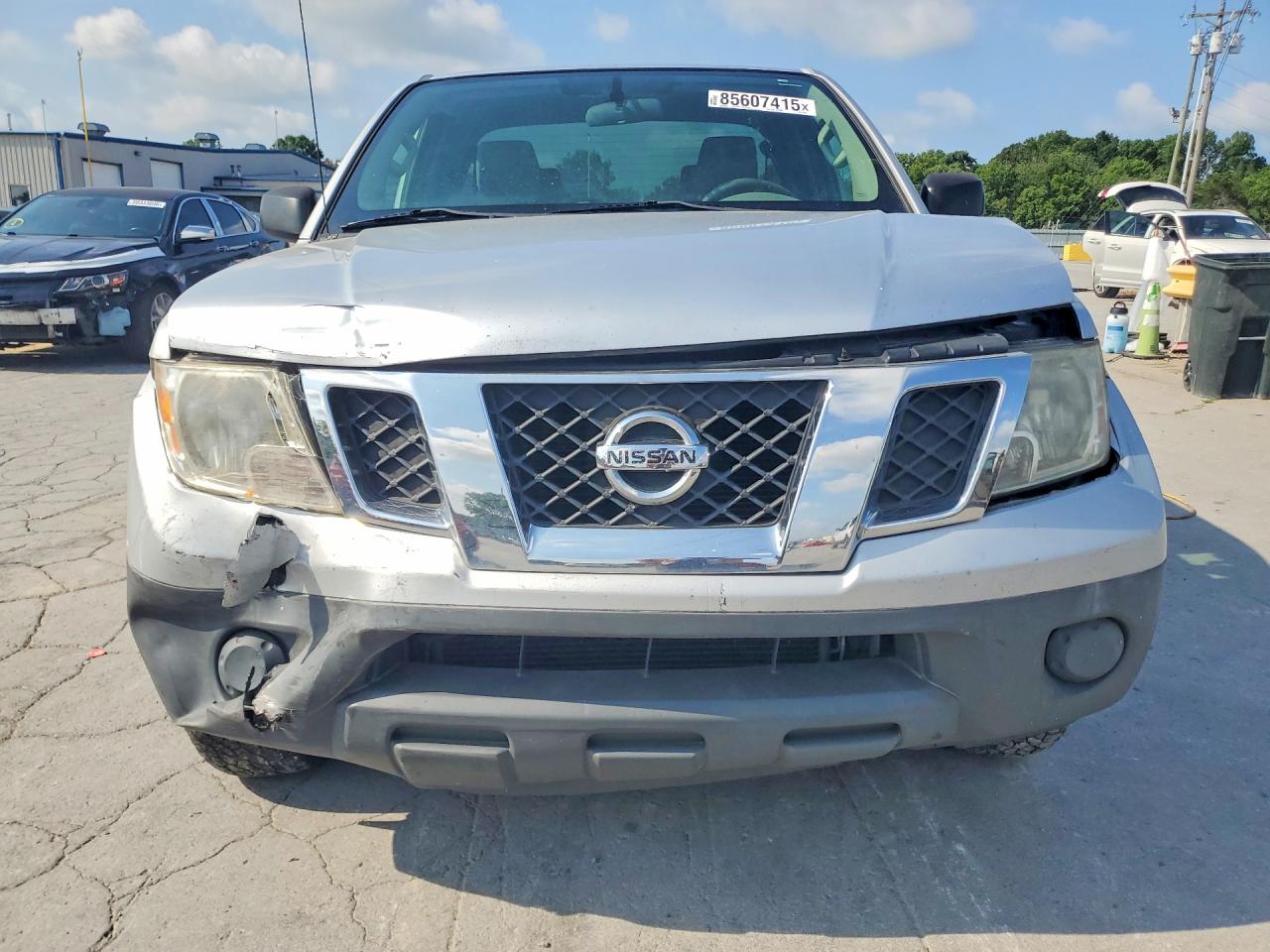 2014 Nissan Frontier S Silver vin: 1N6BD0CT0EN722949
