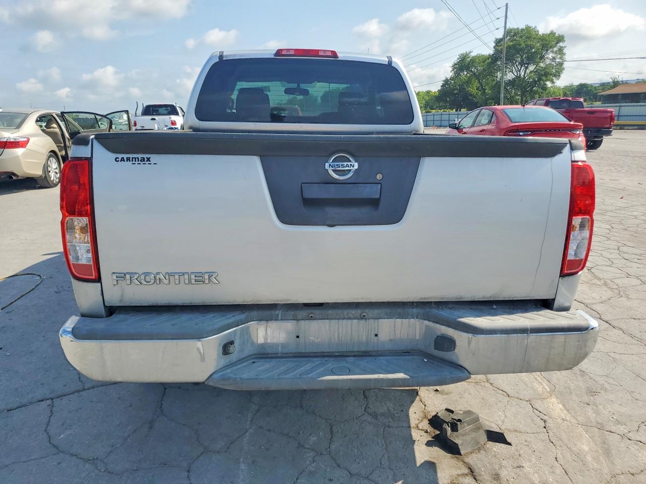 2014 Nissan Frontier S Silver vin: 1N6BD0CT0EN722949