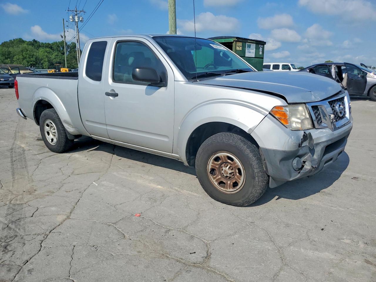 2014 Nissan Frontier S Silver vin: 1N6BD0CT0EN722949