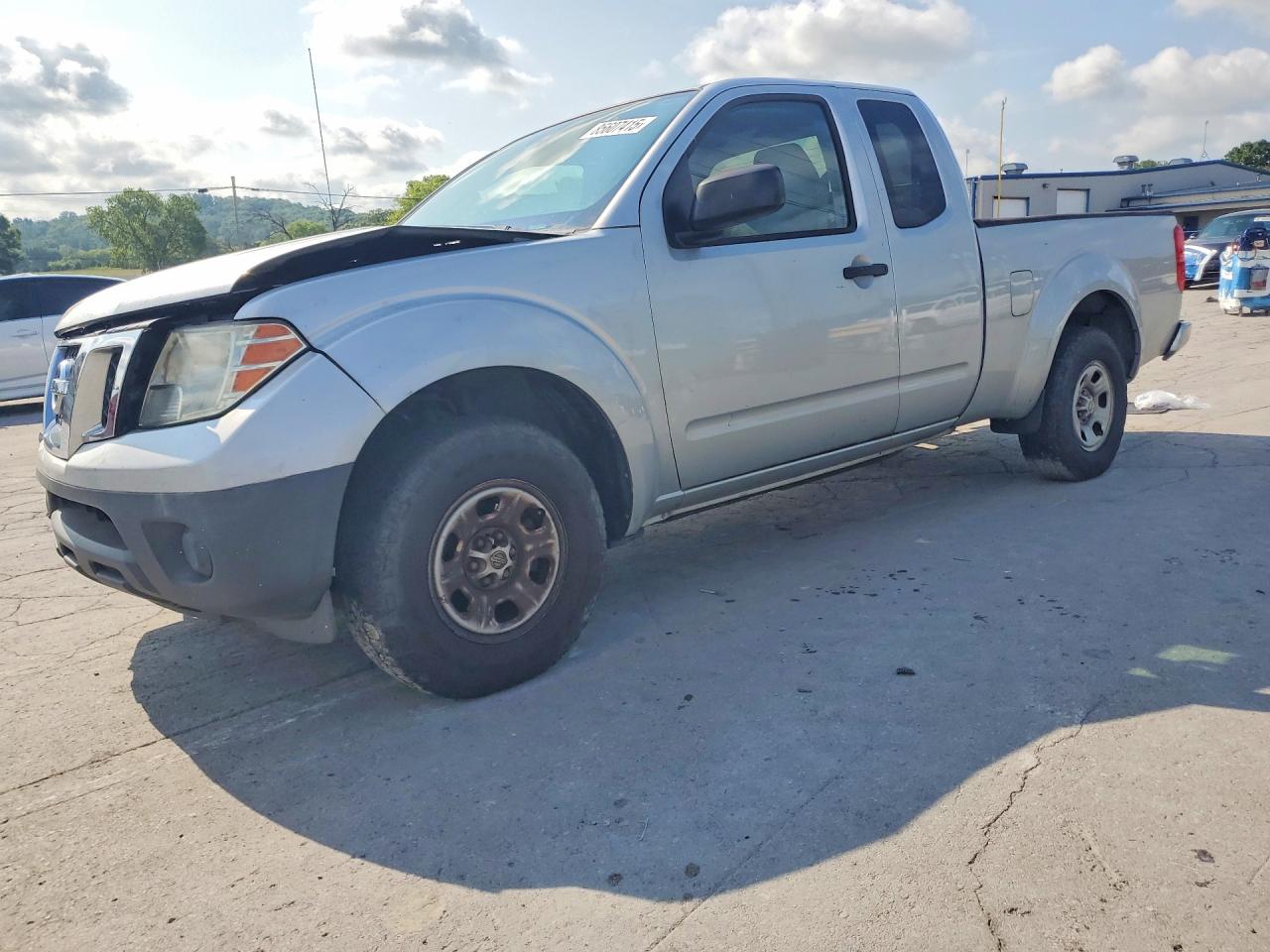 2014 Nissan Frontier S Silver vin: 1N6BD0CT0EN722949