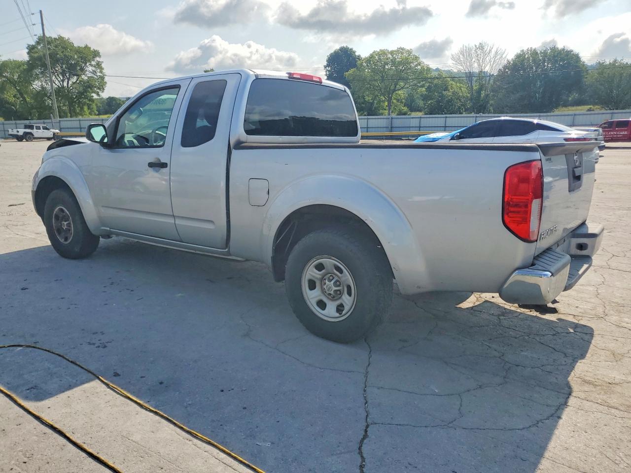 2014 Nissan Frontier S Silver vin: 1N6BD0CT0EN722949