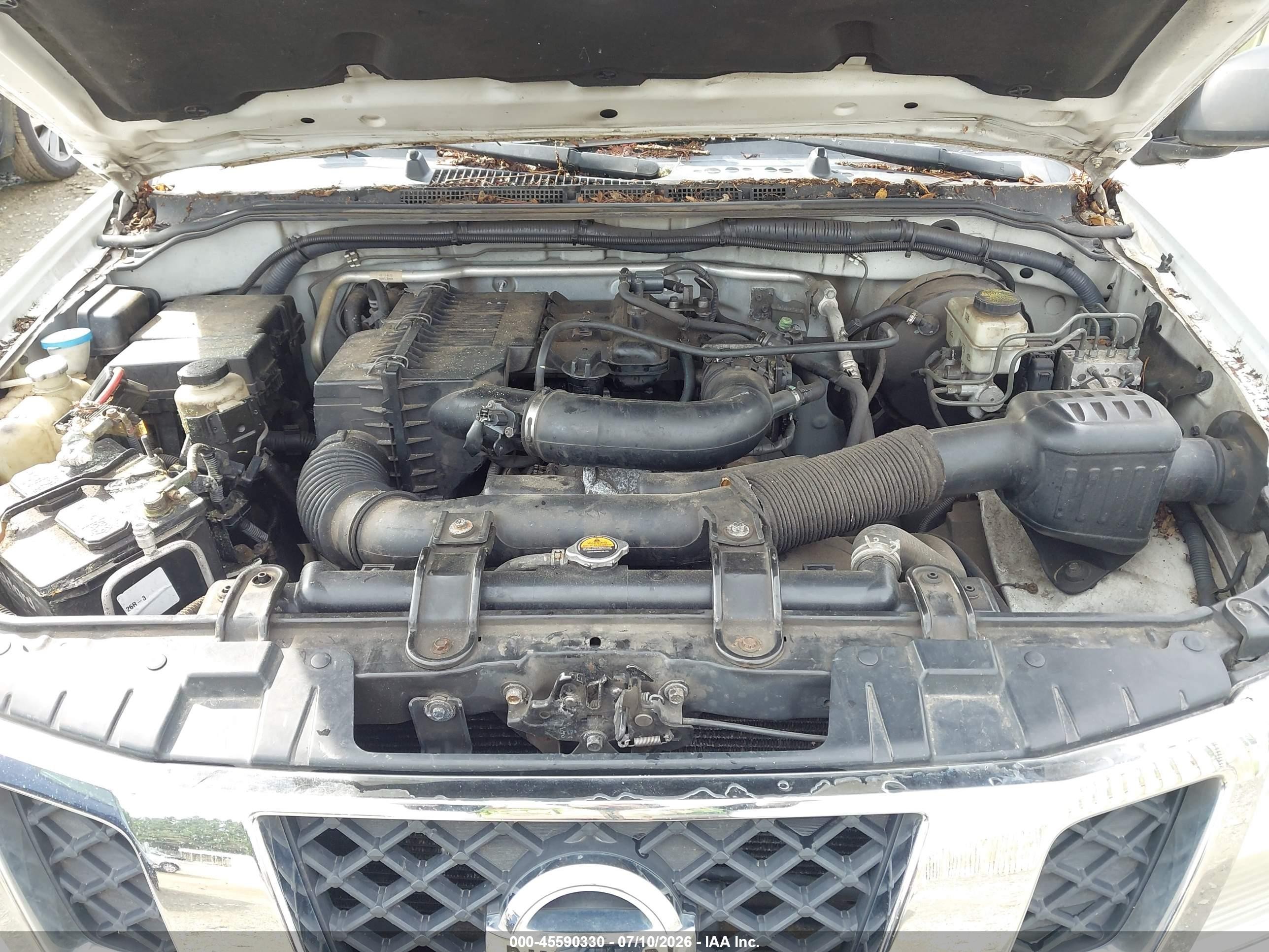 2014 Nissan Frontier S/sv-i4 White vin: 1N6BD0CT0EN725351