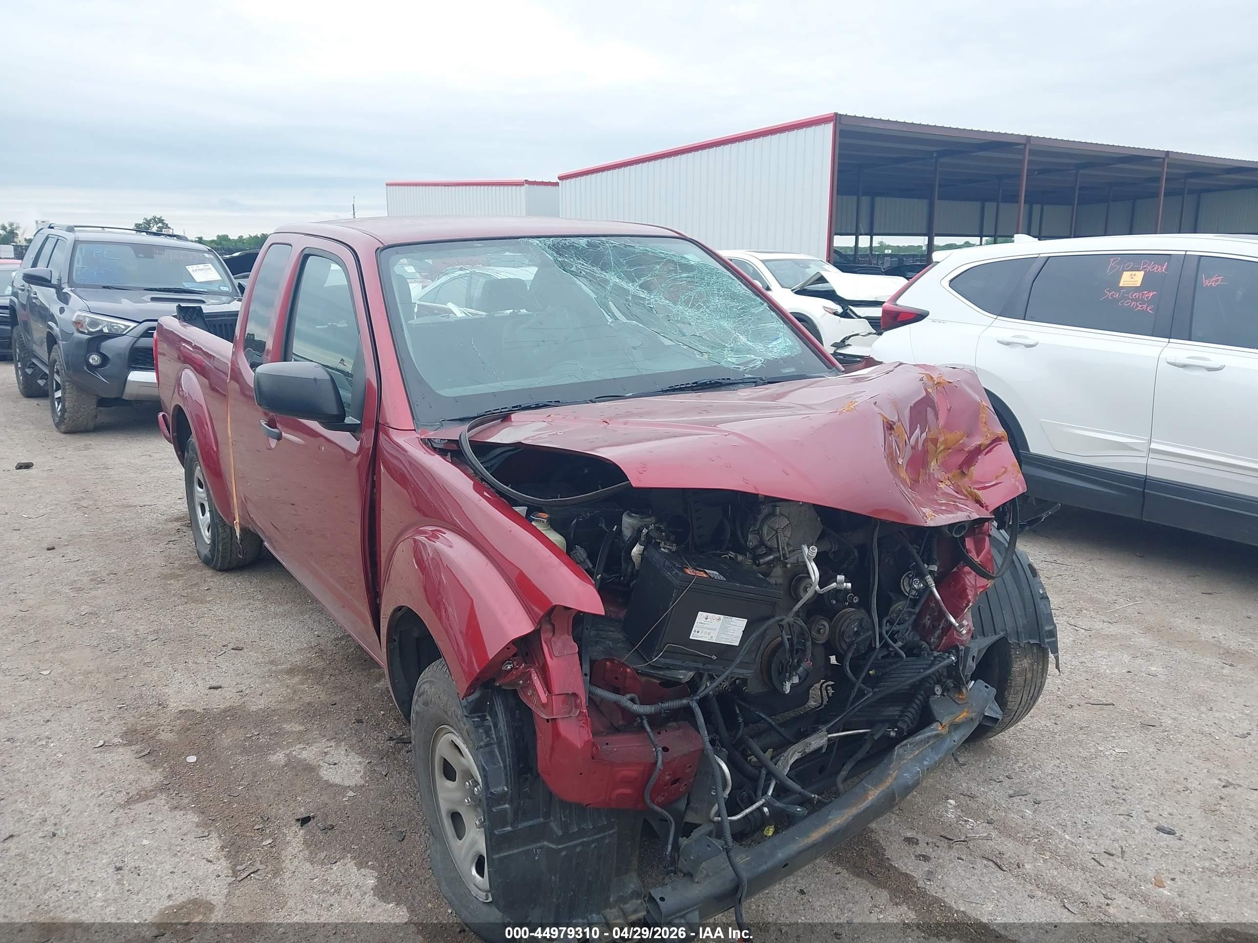 2014 Nissan Frontier S Красный vin: 1N6BD0CT0EN770497