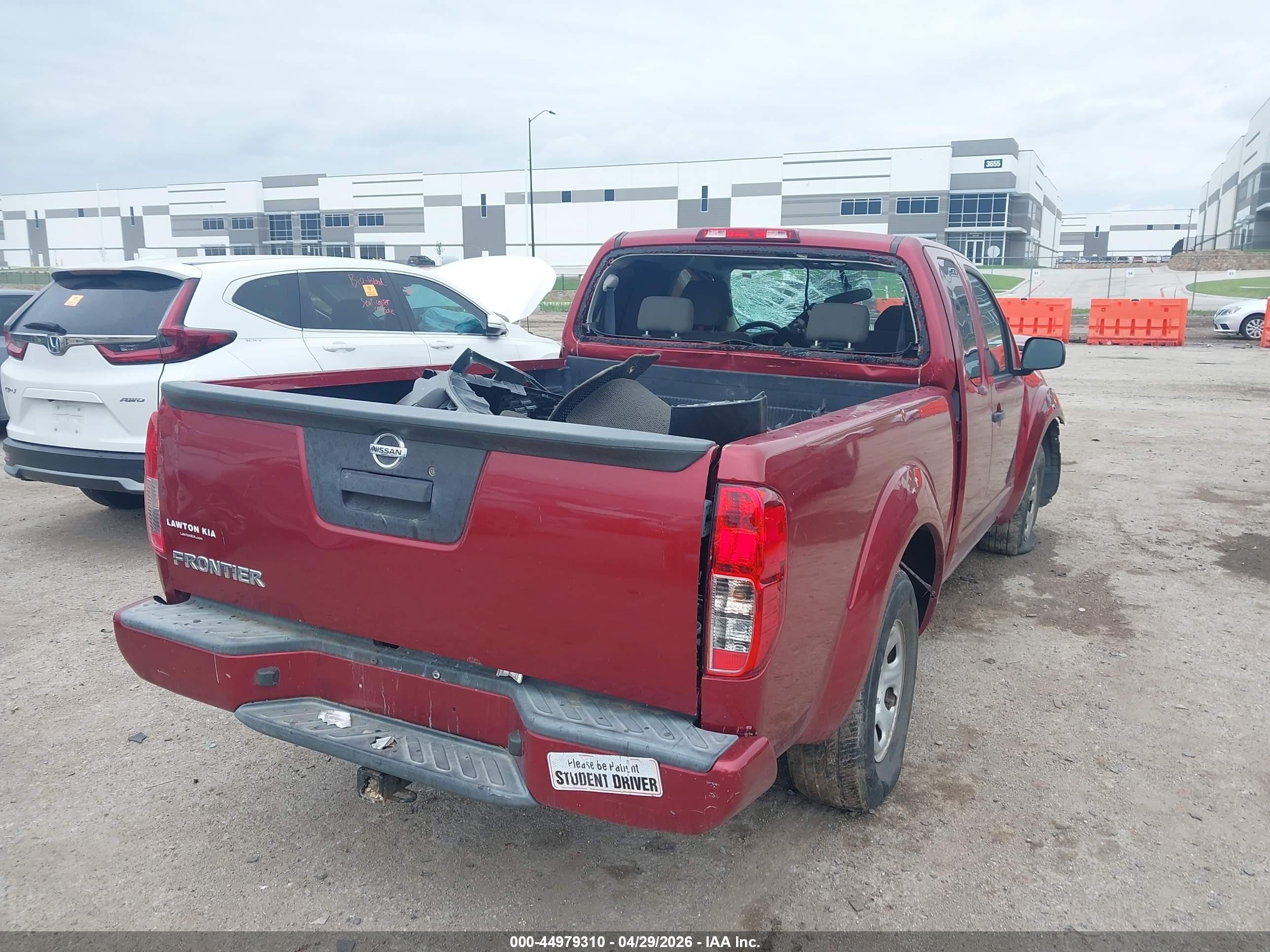 2014 Nissan Frontier S Red vin: 1N6BD0CT0EN770497