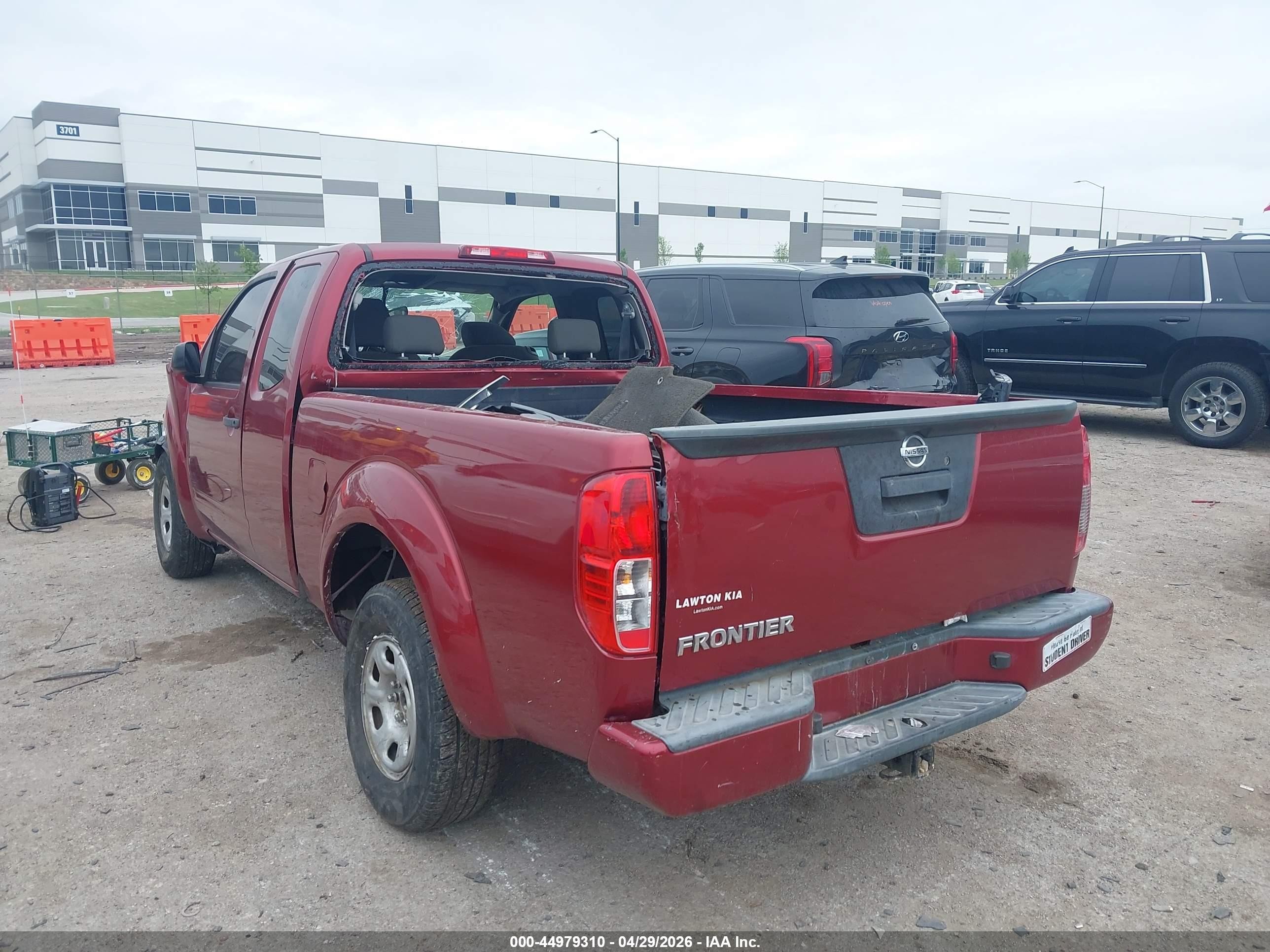 2014 Nissan Frontier S Red vin: 1N6BD0CT0EN770497