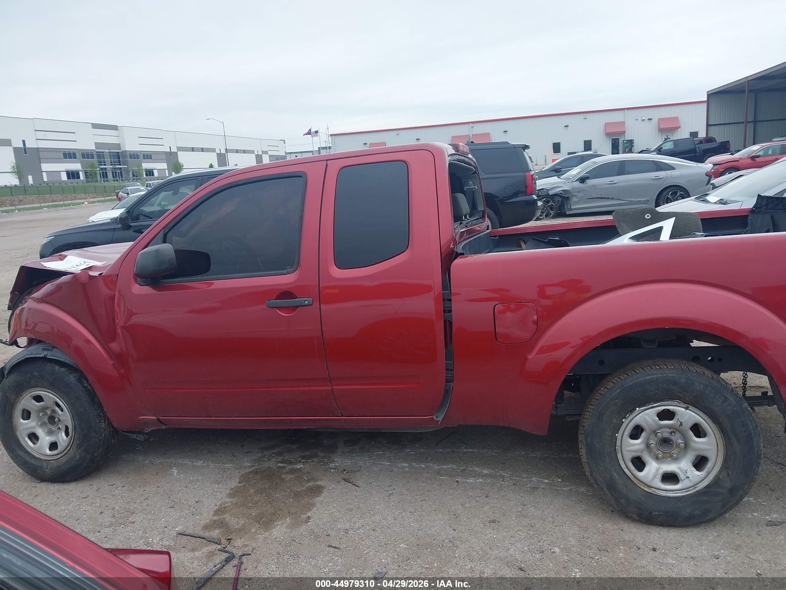 2014 Nissan Frontier S Red vin: 1N6BD0CT0EN770497