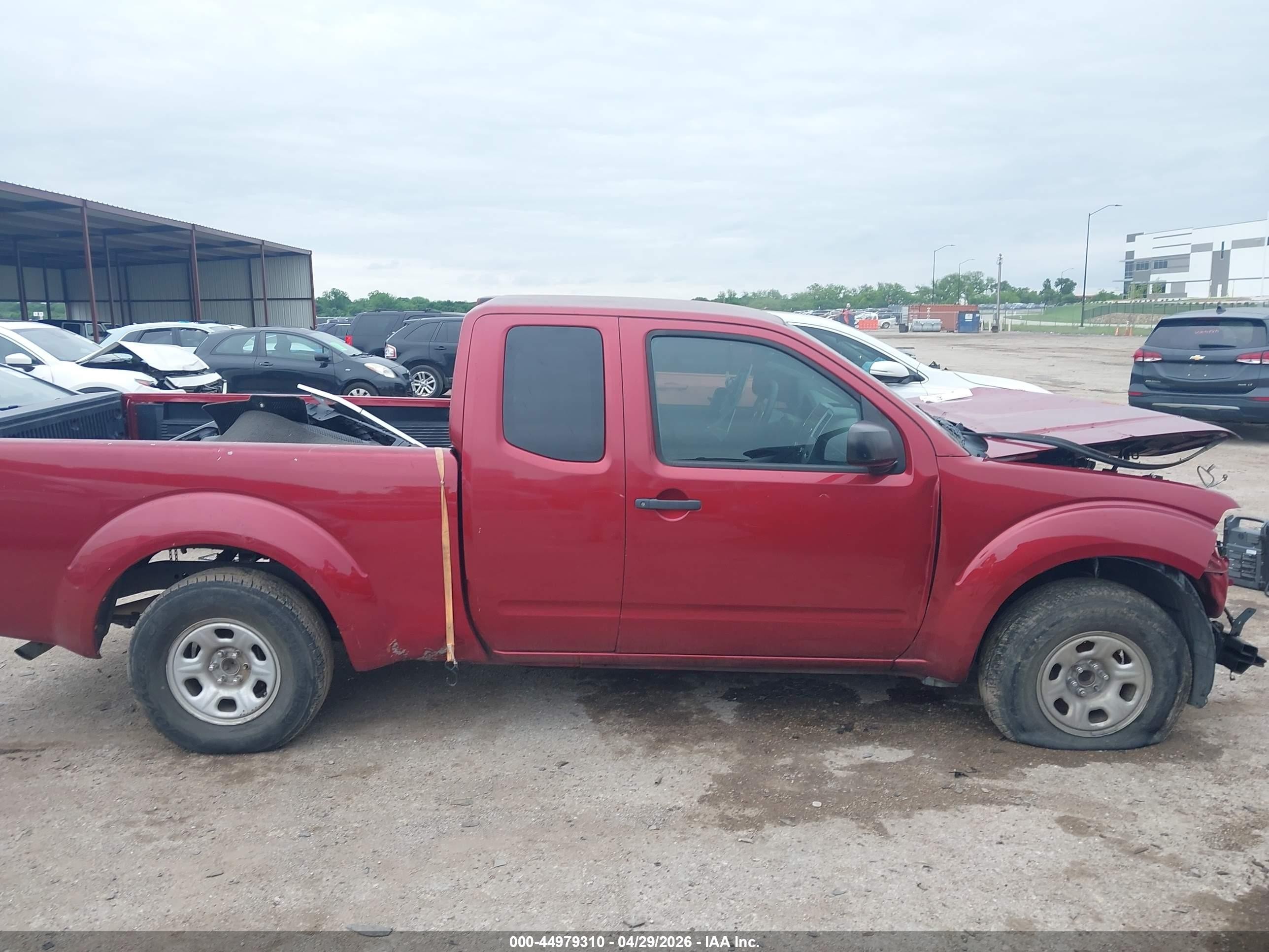 2014 Nissan Frontier S Red vin: 1N6BD0CT0EN770497