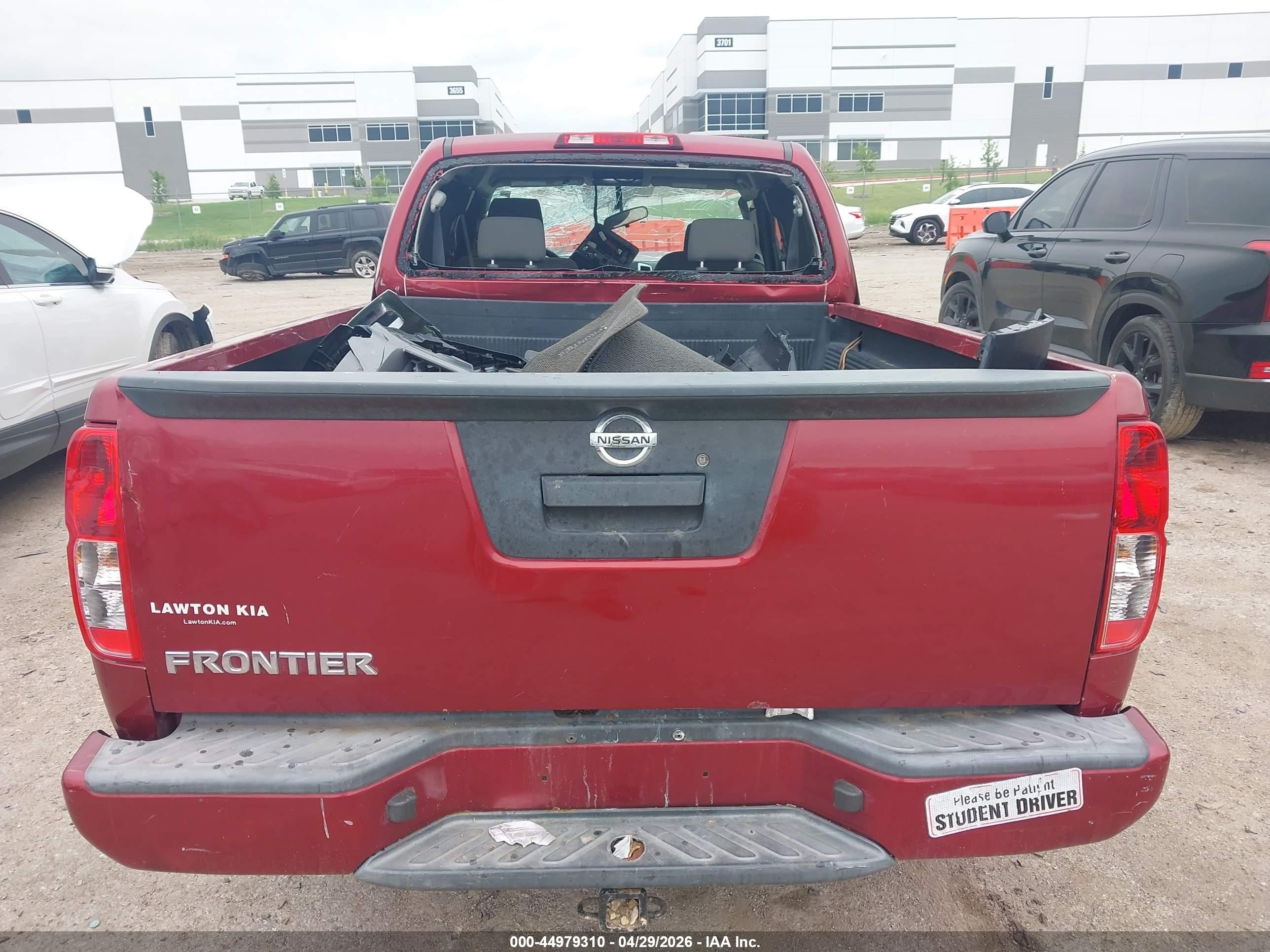 2014 Nissan Frontier S Red vin: 1N6BD0CT0EN770497