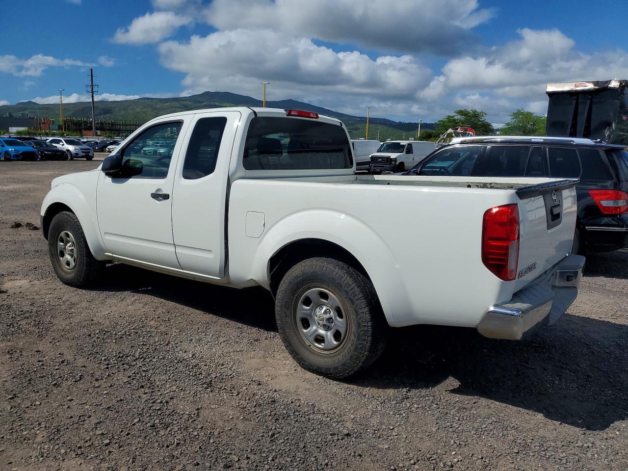 2015 Nissan Frontier S White vin: 1N6BD0CT0FN704209