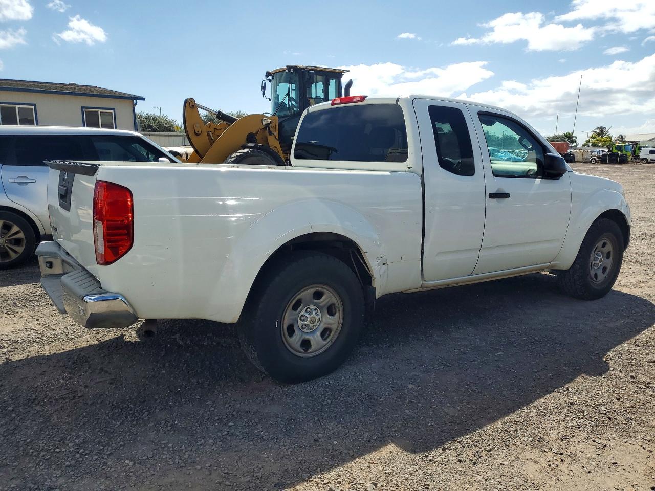 2015 Nissan Frontier S White vin: 1N6BD0CT0FN704209