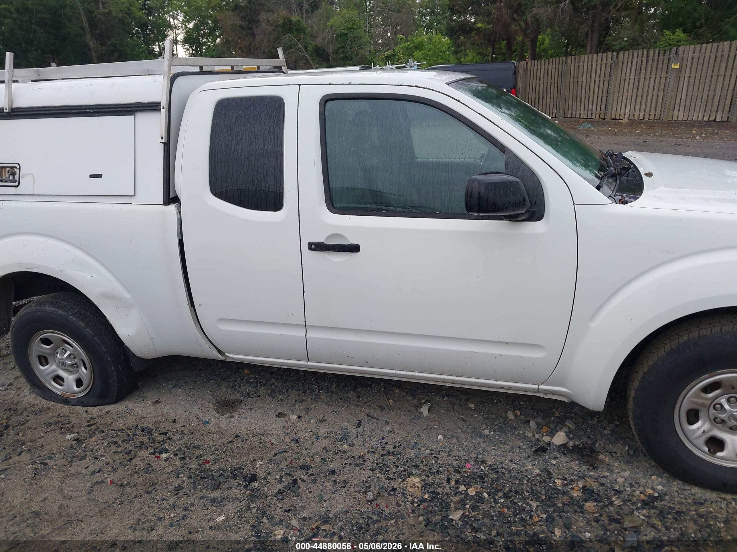 2015 Nissan Frontier S/sv-i4 White vin: 1N6BD0CT0FN709135
