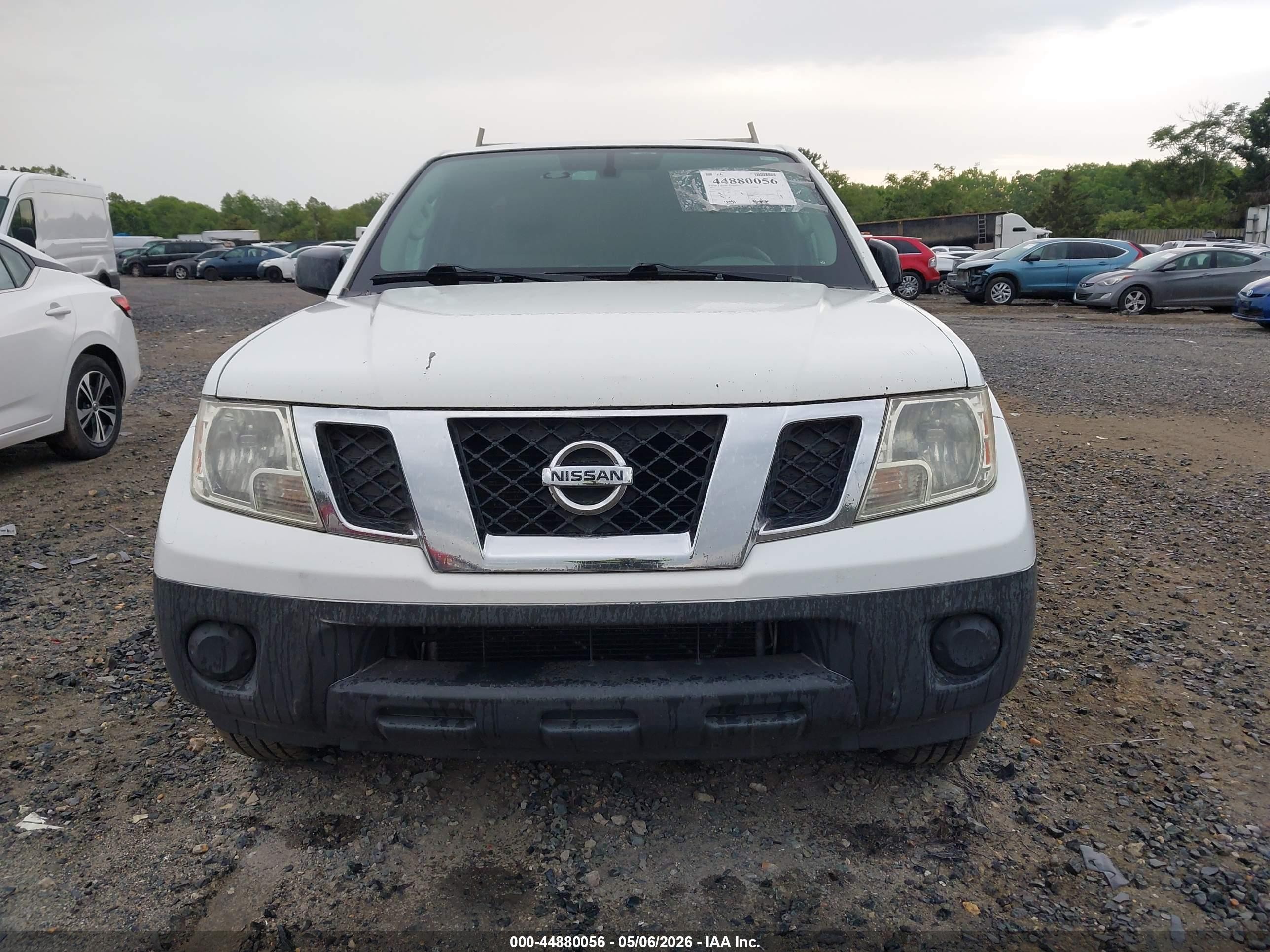 2015 Nissan Frontier S/sv-i4 White vin: 1N6BD0CT0FN709135