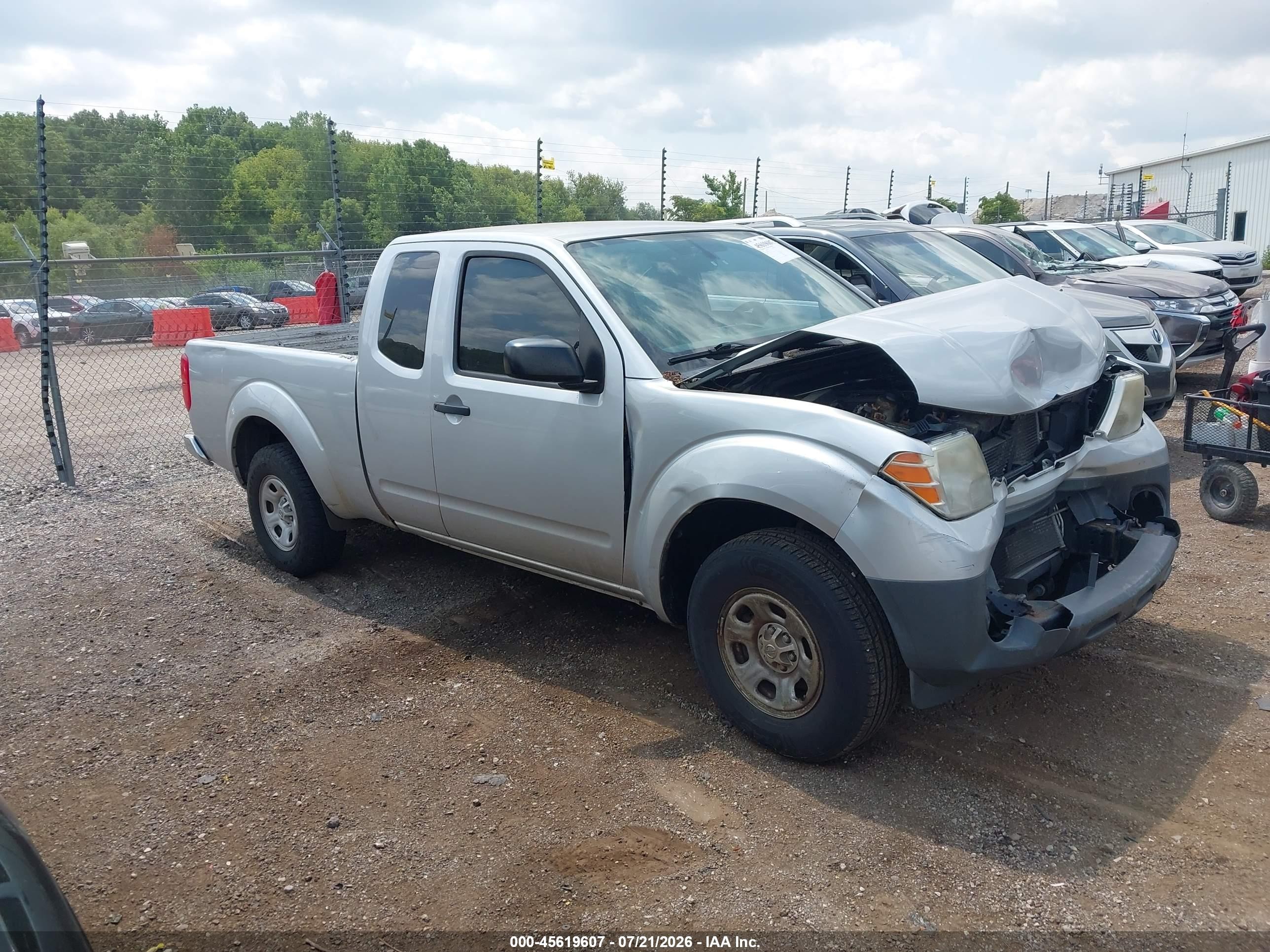 2015 Nissan Frontier S/sv-i4 Silver vin: 1N6BD0CT0FN716361