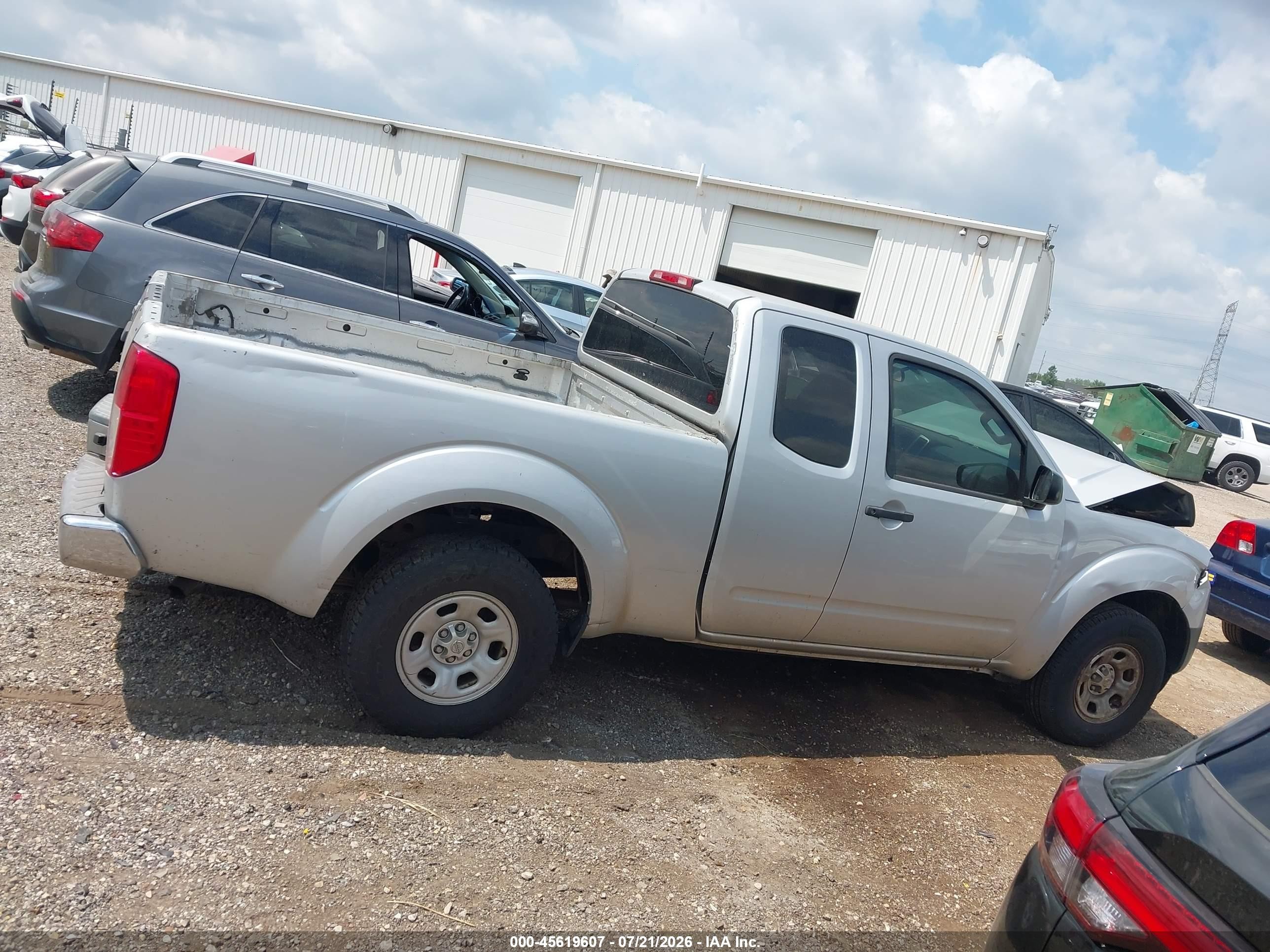 2015 Nissan Frontier S/sv-i4 Silver vin: 1N6BD0CT0FN716361