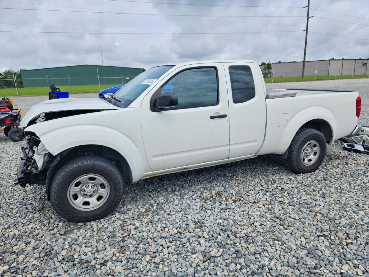 2015 Nissan Frontier S Белый vin: 1N6BD0CT0FN736366