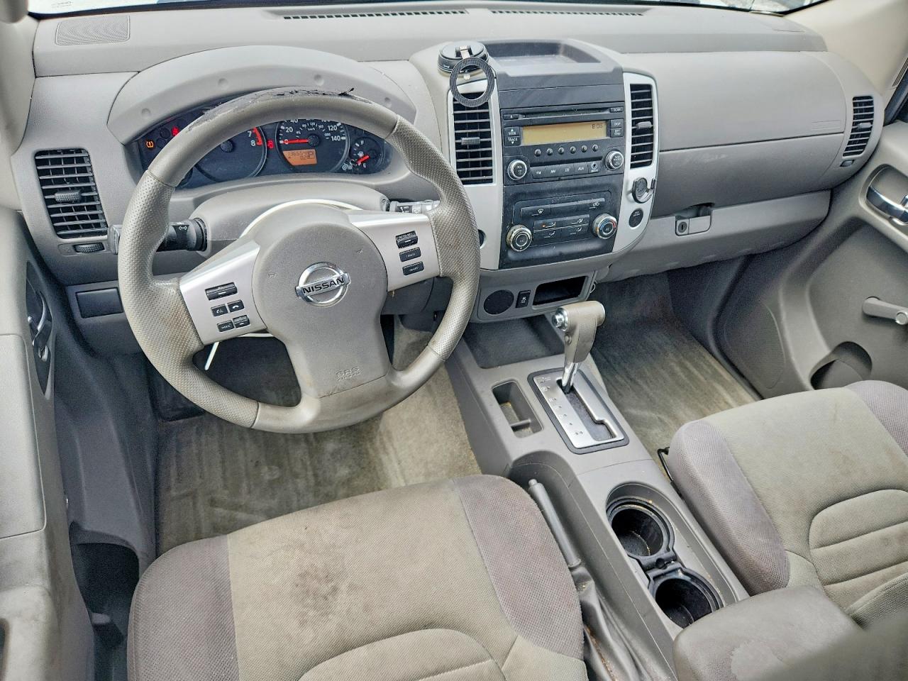 2015 Nissan Frontier S Белый vin: 1N6BD0CT0FN736366