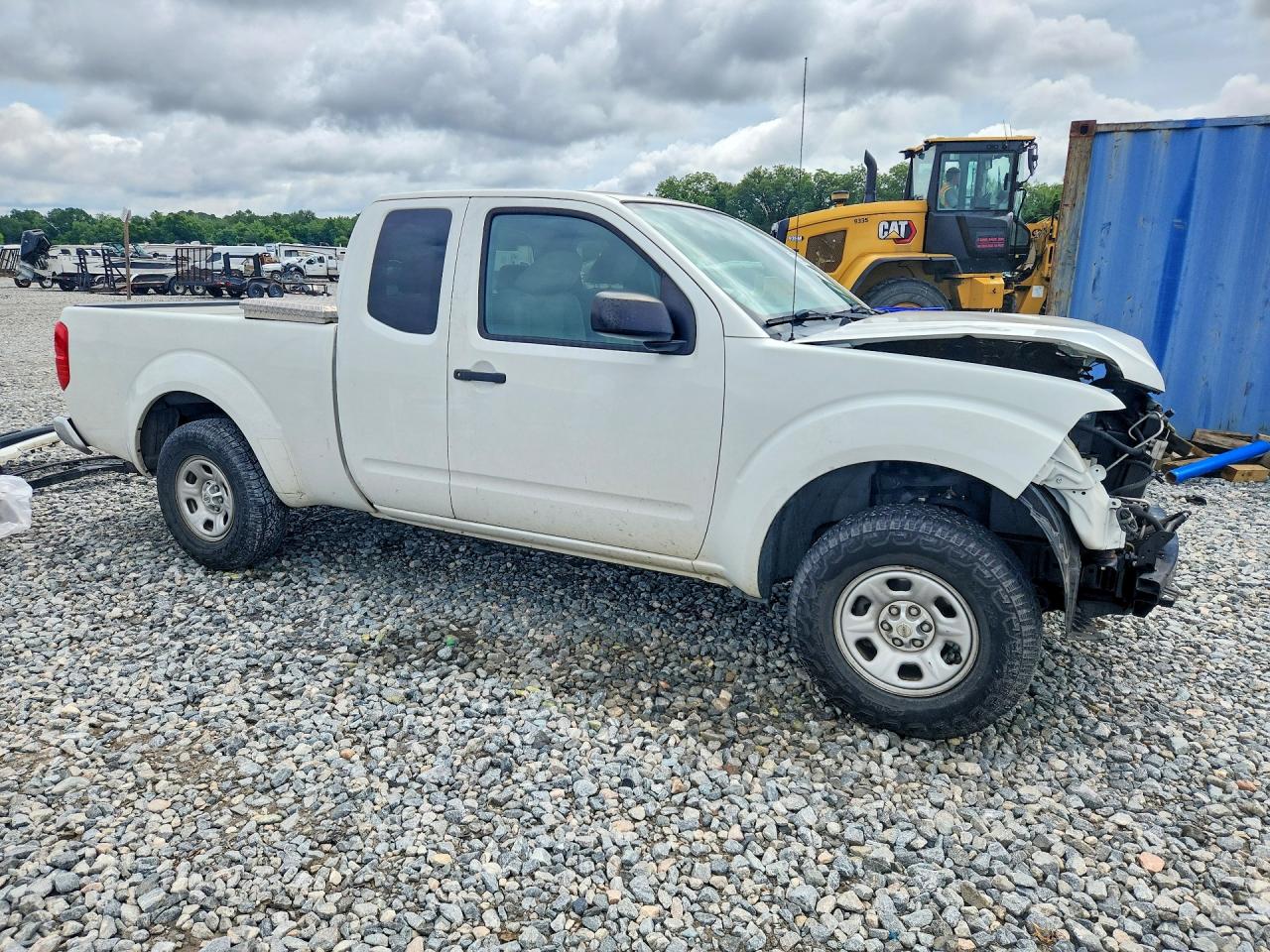 2015 Nissan Frontier S Белый vin: 1N6BD0CT0FN736366