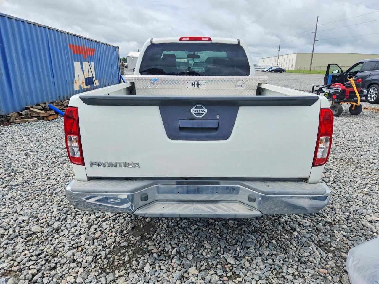 2015 Nissan Frontier S Белый vin: 1N6BD0CT0FN736366