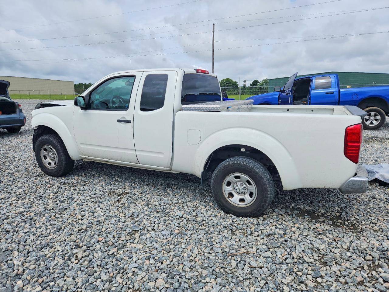 2015 Nissan Frontier S Белый vin: 1N6BD0CT0FN736366