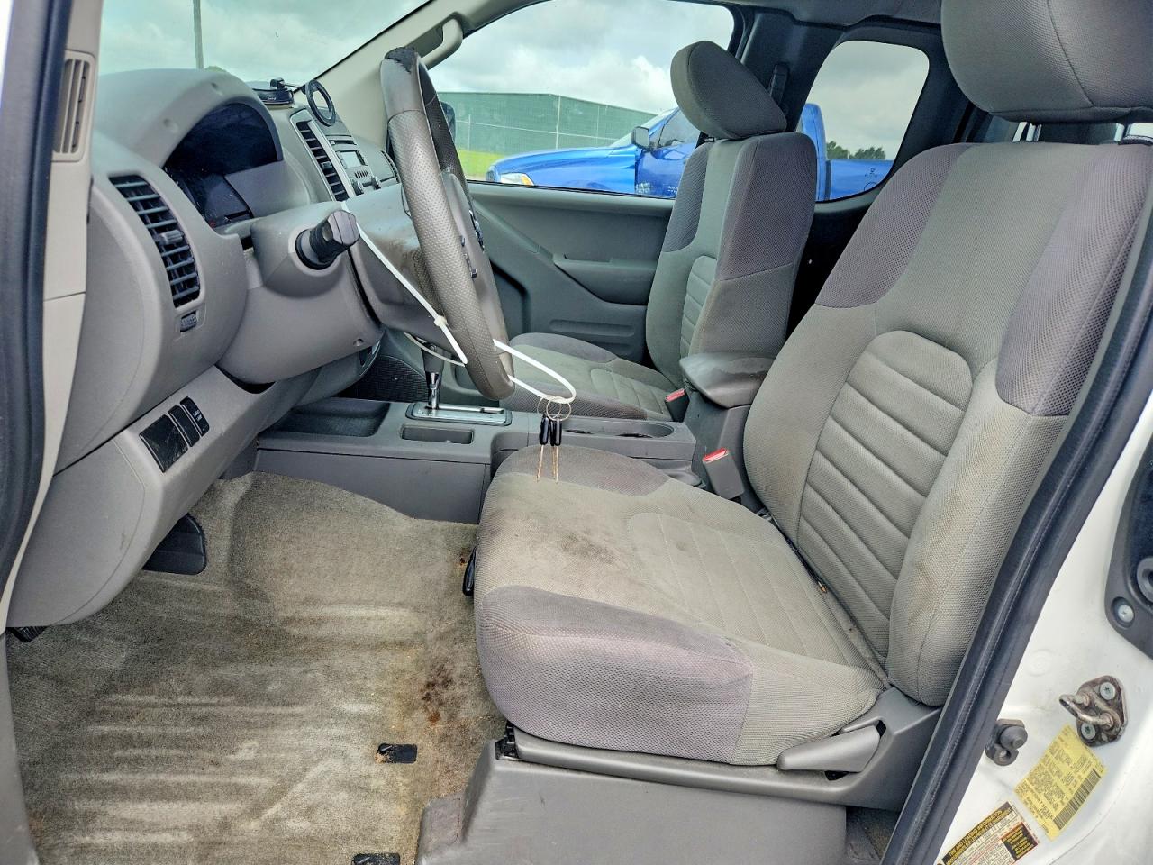 2015 Nissan Frontier S Белый vin: 1N6BD0CT0FN736366