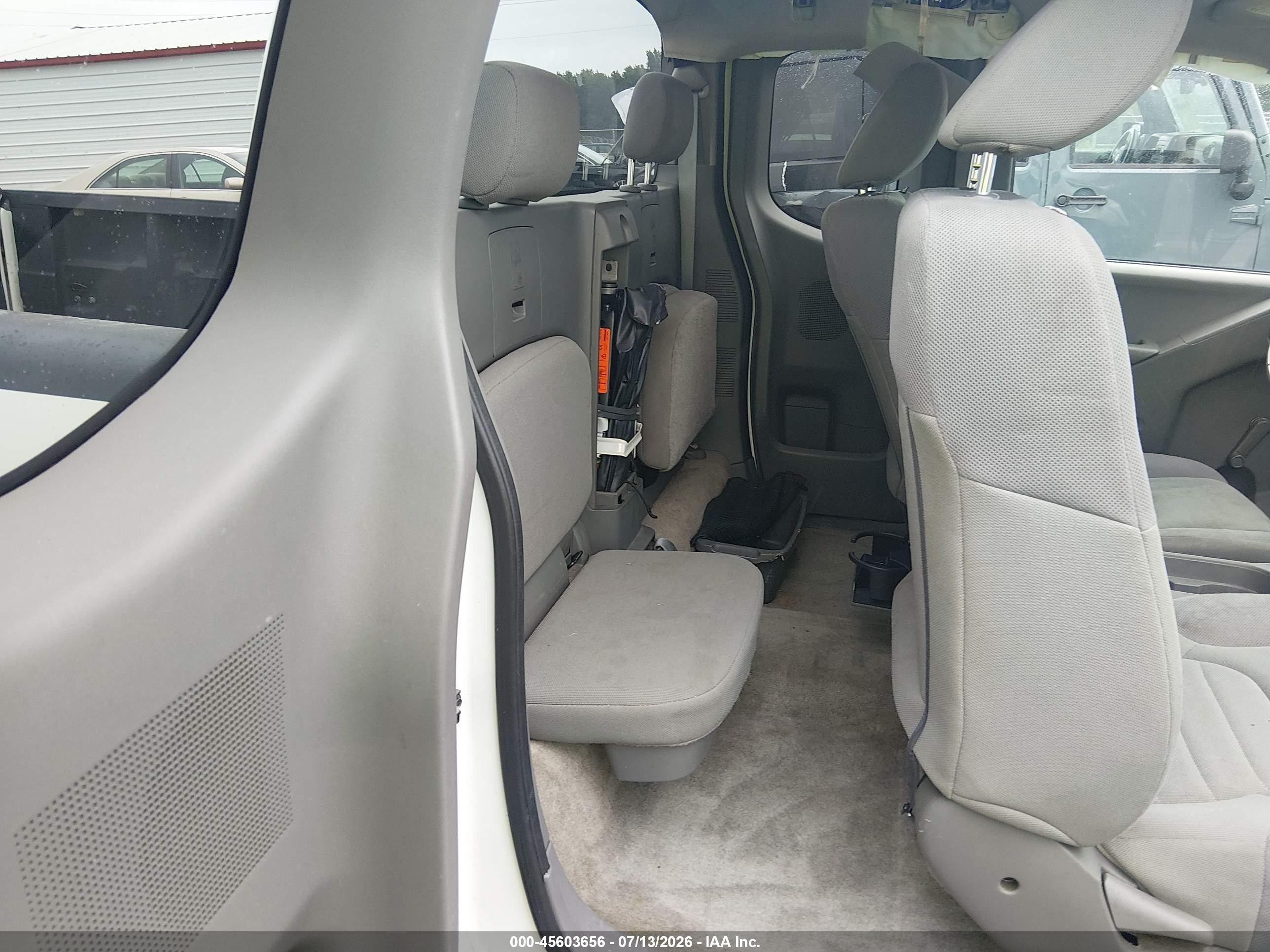 2015 Nissan Frontier S White vin: 1N6BD0CT0FN738313