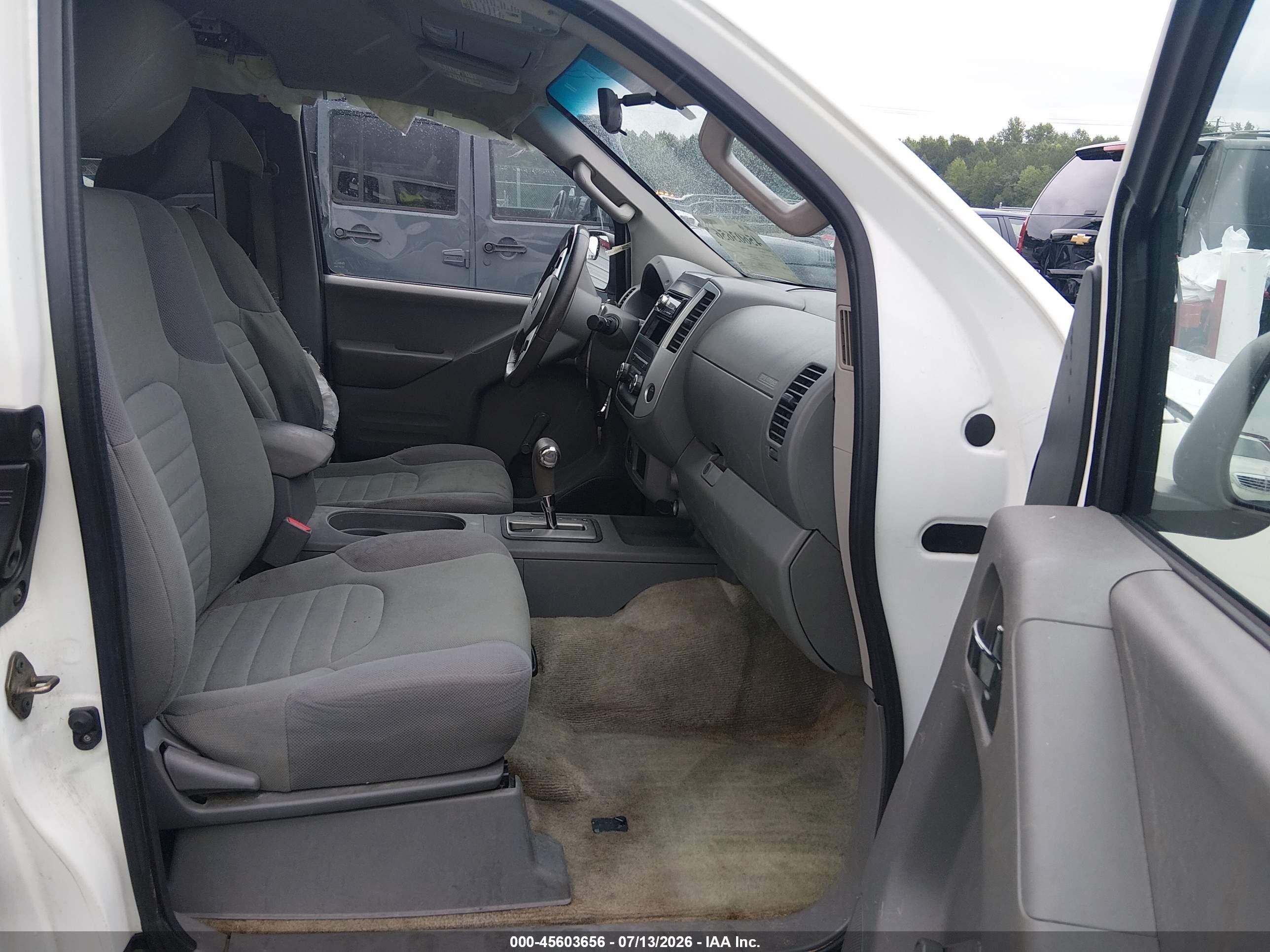 2015 Nissan Frontier S White vin: 1N6BD0CT0FN738313