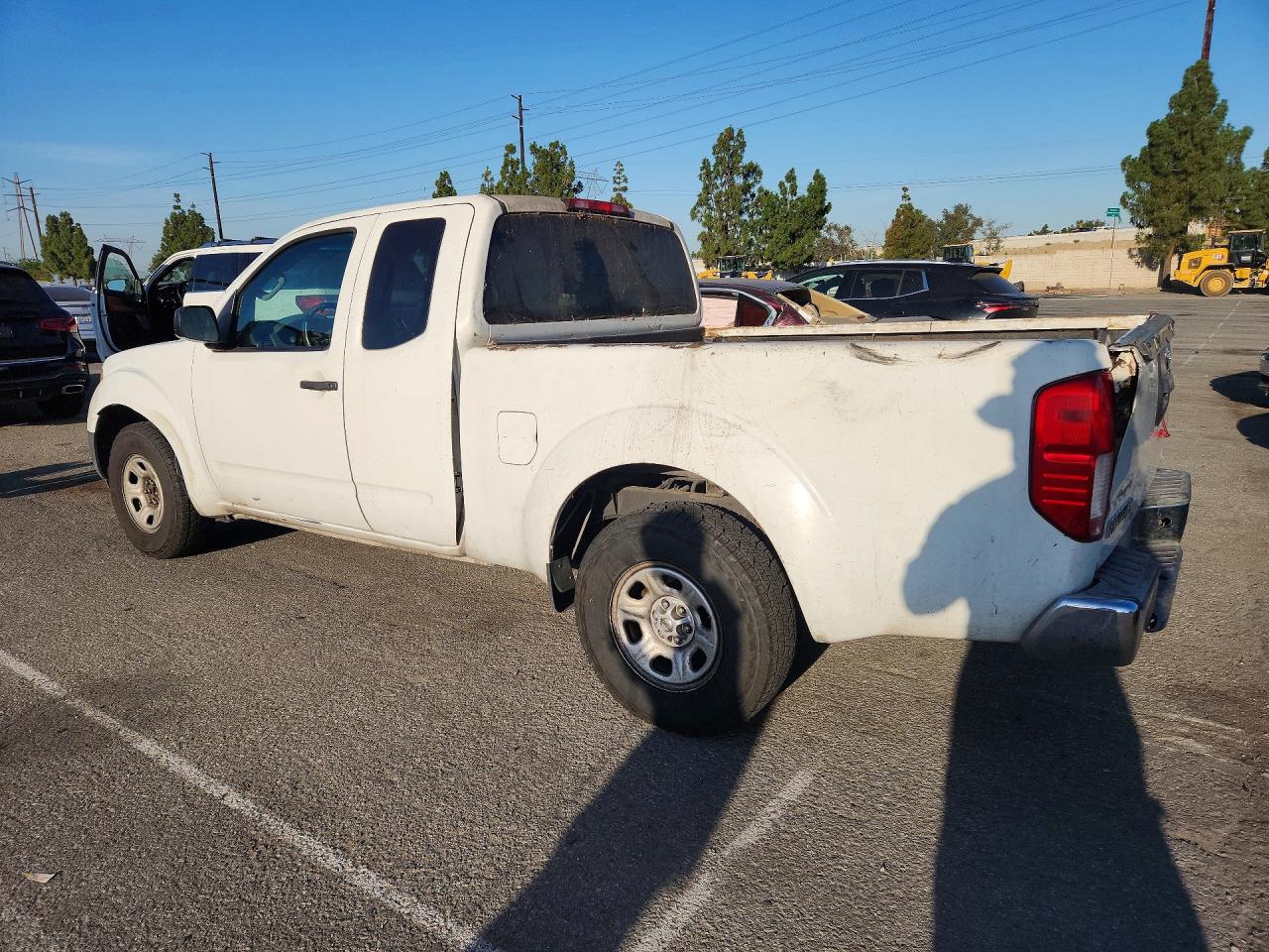 2015 Nissan Frontier S White vin: 1N6BD0CT0FN740031