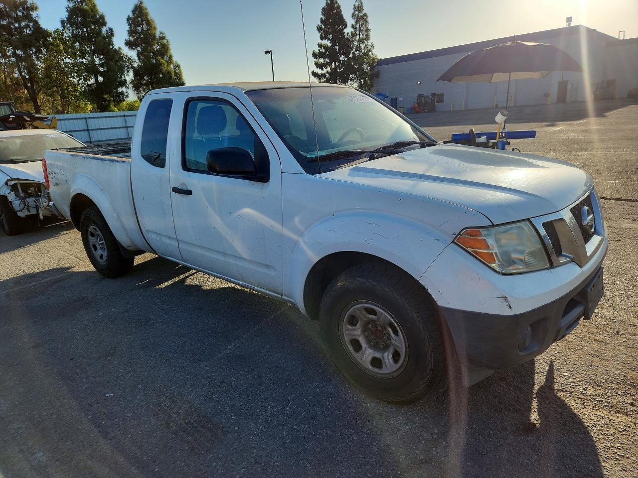2015 Nissan Frontier S White vin: 1N6BD0CT0FN740031