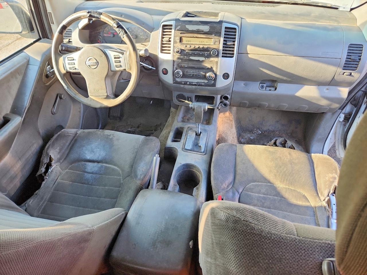 2015 Nissan Frontier S White vin: 1N6BD0CT0FN740031