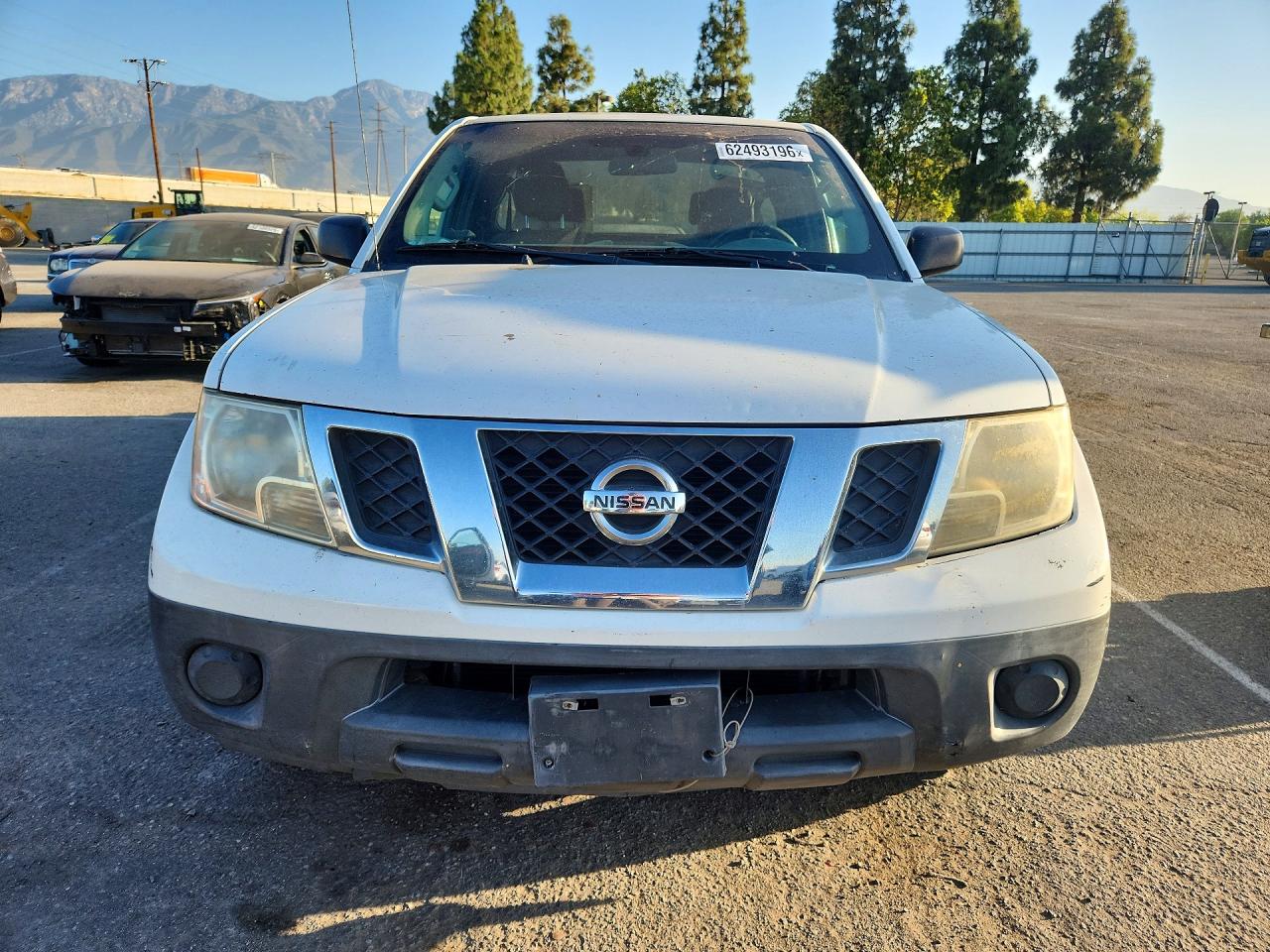 2015 Nissan Frontier S White vin: 1N6BD0CT0FN740031
