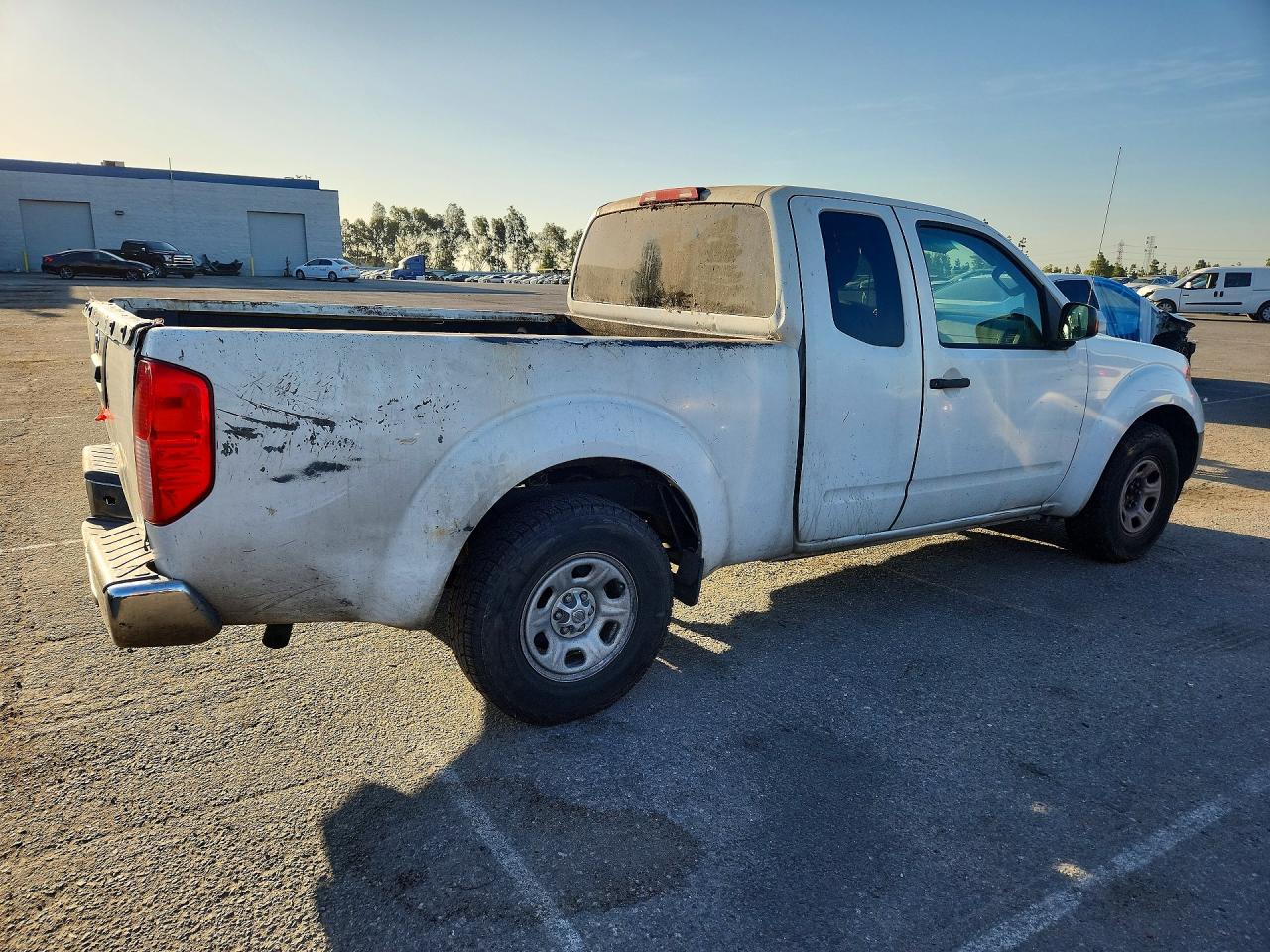 2015 Nissan Frontier S White vin: 1N6BD0CT0FN740031